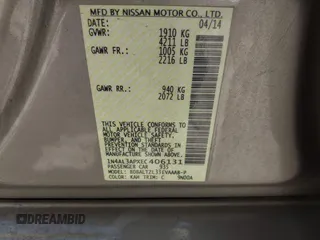 2014 Nissan Altima S with VIN 1N4AL3APXEC406131, listed as a IAAI auction lot 42172846 with 136,315 mi miles and . Bid and sale history available at carsss.com. Image 9.