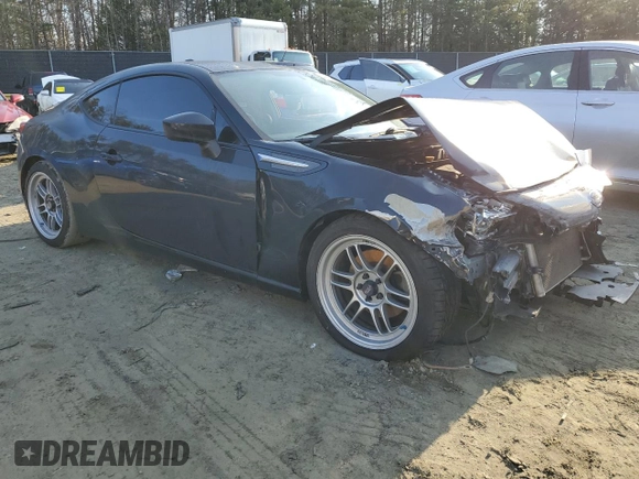 2015 Subaru BRZ Series.Blue with VIN JF1ZCAC15F9601892, listed as a Copart auction lot 43518045 with 96,123 mi miles and Salvage title. Bid and sale history available at DreamBid. Image 4.