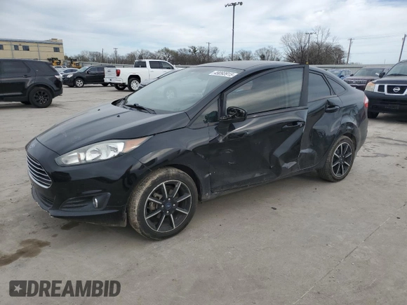 2019 Ford Fiesta SE z VIN 3FADP4BJ5KM144370, wystawiony jako Copart lot #49093915 z przebiegiem Nie podano mil oraz Szkoda całkowita • Salvage title. Historia ofert i sprzedaży dostępna na DreamBid. Obrazek 1.