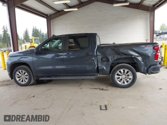 2021 Chevrolet Silverado 1500 Custom with VIN 3GCPYBEK4MG162700, listed as a IAAI auction lot 42079017 with 56,151 mi miles and . Bid and sale history available at DreamBid. Image 14.