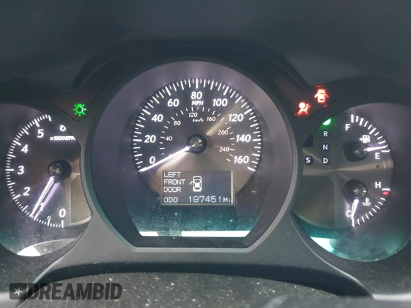 2010 Lexus GS 350 z VIN JTHCE1KS3A0028099, wystawiony jako IAAI lot #42075496 z przebiegiem 197 451 mil mil oraz . Historia ofert i sprzedaży dostępna na DreamBid. Obrazek 7.
