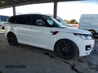 2016 Land Rover Range Rover Sport V6 HSE with VIN SALWR2VF0GA553625, listed as a Copart auction lot 49494755 with 105,557 mi miles and Clean Title. Bid and sale history available at carsss.com. Image 4.