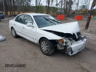 2004 Kia Optima LX z VIN KNAGD126345270632, wystawiony jako IAAI lot #41904153 z przebiegiem 152 260 mil mil oraz . Historia ofert i sprzedaży dostępna na DreamBid. Obrazek 1.