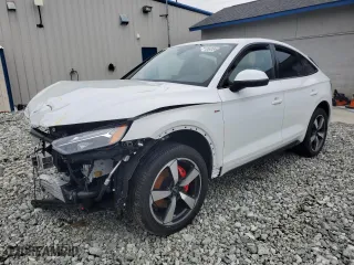 2024 Audi Q5 Sportback S line Premium Plus with VIN WA15AAFY3R2054815, listed as a Copart auction lot 71204024 with 2,627 mi miles and Salvage Title. Bid and sale history available at carsss.com. Image 1.