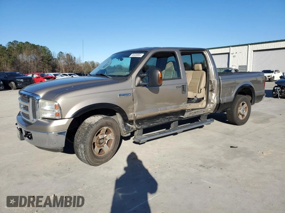 2006 Ford Super Duty F-250 XL with VIN 1FTSW20566EA23244, listed as a Copart auction lot 86589864 with 150,803 mi miles and Salvage Title. Bid and sale history available at carsss.com. Image 1.