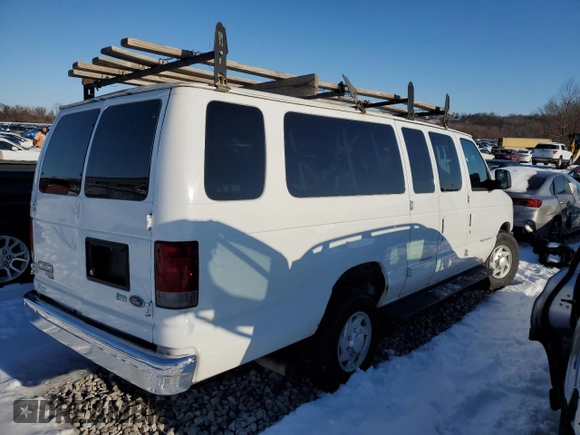 2011 Ford Econoline Passenger XL with VIN 1FBSS3BL5BDA48217, listed as a Copart auction lot 87444574 with 196,447 mi miles and Clean title. Bid and sale history available at DreamBid. Image 3.