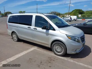 2017 Mercedes-Benz Metris Passenger Van with VIN WD4PG2EE4H3227394, listed as a IAAI auction lot 41722636 with 142,308 mi miles. Bid and sale history available at carsss.com. Image 1.