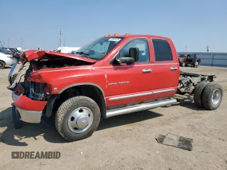 2004 Dodge 3500 ST with VIN 3D7MU48C04G108041, listed as a Copart auction lot 59891425 with 177,645 mi miles and Salvage title. Bid and sale history available at DreamBid. Image 1.