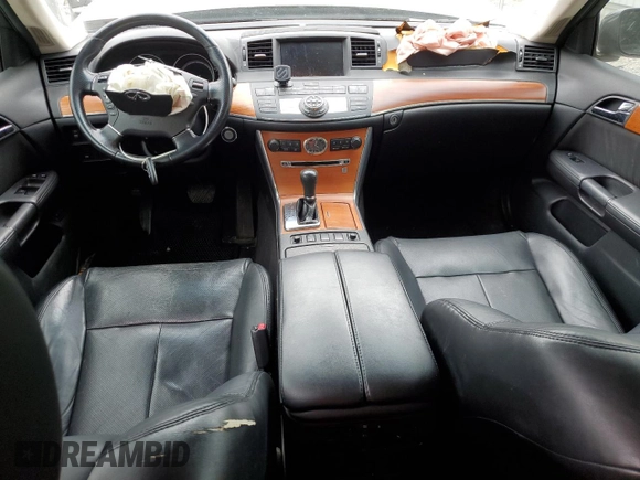 2007 Infiniti M x с VIN JNKAY01F67M454271, выставлен на аукционе Copart как лот 57674135 с пробегом 170 171 миль миль и Списание • Salvage title. История ставок и продаж доступна на DreamBid. Изображение 8.