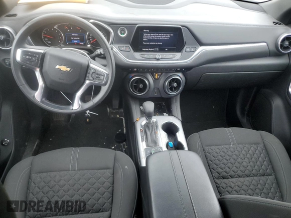 2022 Chevrolet Blazer LT with VIN 3GNKBHR49NS129188, listed as a Copart auction lot 58725365 with 33,163 mi miles and Salvage title. Bid and sale history available at DreamBid. Image 8.