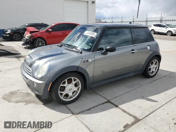 2003 MINI Hardtop S with VIN WMWRE33403TD69212, listed as a Copart auction lot 50448655 with 36,184 mi miles and Clean Title. Bid and sale history available at DreamBid. Image 1.