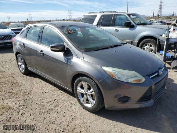2014 Ford Focus SE with VIN 1FADP3F26EL407677, listed as a Copart auction lot 42573605 with NaN miles and Salvage Title. Bid and sale history available at carsss.com. Image 4.