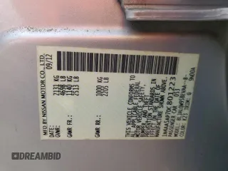 2013 Nissan Maxima S z VIN 1N4AA5AP7DC801223, wystawiony jako Copart lot #55660355 z przebiegiem 114 966 mil mil oraz Szkoda całkowita • Salvage title. Historia ofert i sprzedaży dostępna na DreamBid. Obrazek 12.
