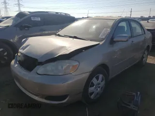 2007 Toyota Corolla CE with VIN 1NXBR32E67Z825483, listed as a Copart auction lot 48476995 with 120,081 mi miles and Salvage Title. Bid and sale history available at carsss.com. Image 1.