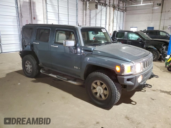 2006 Hummer H3 with VIN 5GTDN136568130299, listed as a Copart auction lot 41859875 with 129,070 mi miles and Clean Title. Bid and sale history available at DreamBid. Image 4.