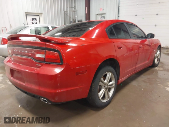 2011 Dodge Charger RT Plus with VIN 2B3CM5CT0BH517822, listed as a IAAI auction lot 41629152 with 99,449 mi miles. Bid and sale history available at carsss.com. Image 4.