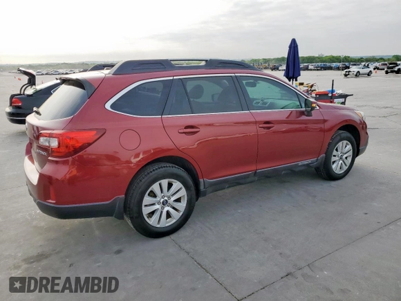 2015 Subaru Outback Premium with VIN 4S4BSBFC0F3245691, listed as a Copart auction lot 51181025 with 125,883 mi miles and Salvage title. Bid and sale history available at DreamBid. Image 3.
