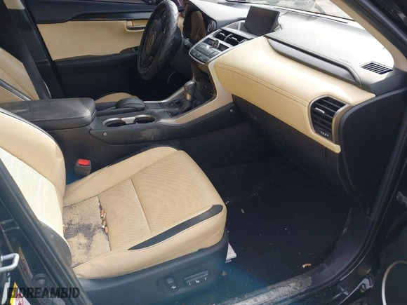 2015 Lexus NX 200t with VIN JTJBARBZ8F2042044, listed as a IAAI auction lot 41490661 with 110,793 mi miles. Bid and sale history available at carsss.com. Image 5.