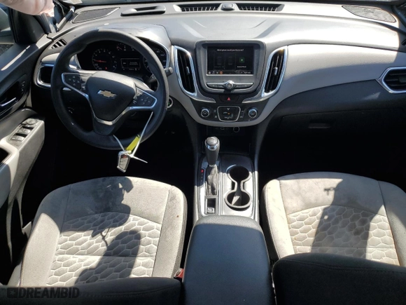 2021 Chevrolet Equinox LS with VIN 3GNAXHEV9MS121411, listed as a Copart auction lot 47842115 with 75,593 mi miles and Salvage Title. Bid and sale history available at carsss.com. Image 8.