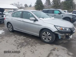 2014 Honda Accord LX z VIN 1HGCR2F36EA281384, wystawiony jako IAAI lot #41507062 z przebiegiem 143 612 mil mil oraz . Historia ofert i sprzedaży dostępna na DreamBid. Obrazek 1.