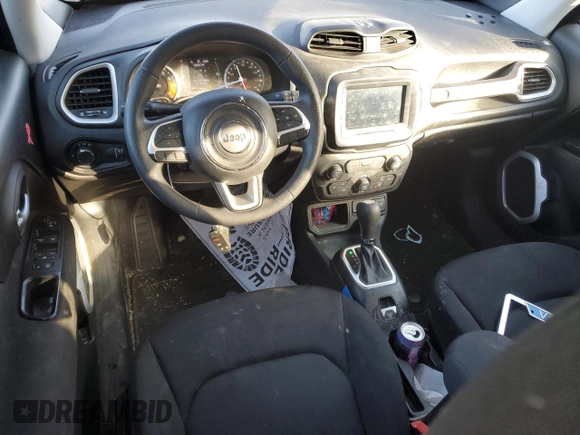 2018 Jeep Renegade Sport with VIN ZACCJAAB2JPG74971, listed as a Copart auction lot 89011285 with 59,086 mi miles and Salvage Title. Bid and sale history available at DreamBid. Image 8.