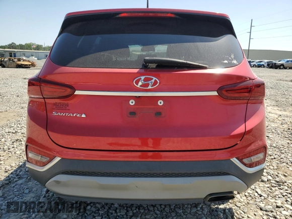 2020 Hyundai Santa Fe SE with VIN 5NMS23AD2LH191690, listed as a Copart auction lot 53846625 with 214,438 mi miles and Salvage title. Bid and sale history available at DreamBid. Image 6.
