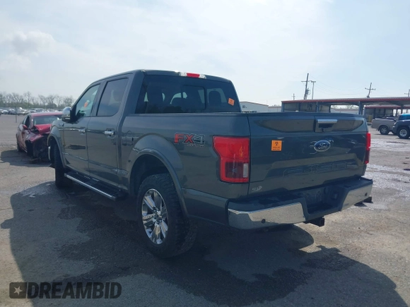 2018 Ford F-150 XL with VIN 1FTEW1E53JKC99794, listed as a IAAI auction lot 41876420 with 1 mi miles. Bid and sale history available at carsss.com. Image 3.