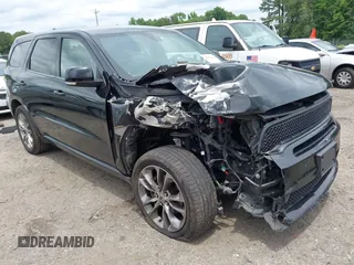 2020 Dodge Durango GT Plus with VIN 1C4RDJDG3LC339489, listed as a IAAI auction lot 42352650 with 109,986 mi miles and . Bid and sale history available at DreamBid. Image 1.