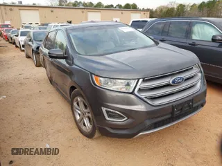 2018 Ford Edge Titanium with VIN 2FMPK4K93JBB89198, listed as a IAAI auction lot 41876828 with 112,746 mi miles. Bid and sale history available at carsss.com. Image 1.