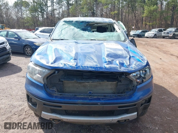 2019 Ford Ranger XL with VIN 1FTER4EHXKLB11447, listed as a IAAI auction lot 41567759 with 140,612 mi miles. Bid and sale history available at carsss.com. Image 6.