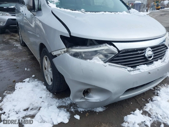 2016 Nissan Quest SL with VIN JN8AE2KP3G9155132, listed as a IAAI auction lot 41492177 with 116,300 mi miles. Bid and sale history available at carsss.com. Image 6.
