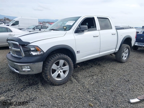 2010 Dodge Ram 1500 SLT with VIN 1D7RV1CT1AS261363, listed as a IAAI auction lot 41763978 with 125,678 mi miles. Bid and sale history available at carsss.com. Image 18.