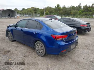 2020 Kia Rio LX with VIN 3KPA24AD0LE284555, listed as a IAAI auction lot 40515826 with 113,296 mi miles and . Bid and sale history available at DreamBid. Image 3.