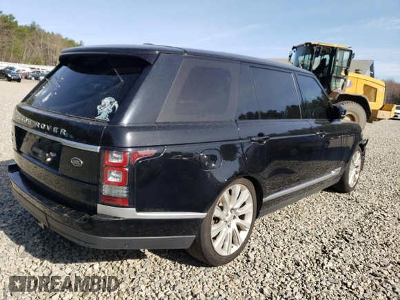 2015 Land Rover Range Rover Supercharged with VIN SALGS3TF7FA210360, listed as a Copart auction lot 53904695 with 95,460 mi miles and Clean title. Bid and sale history available at DreamBid. Image 3.