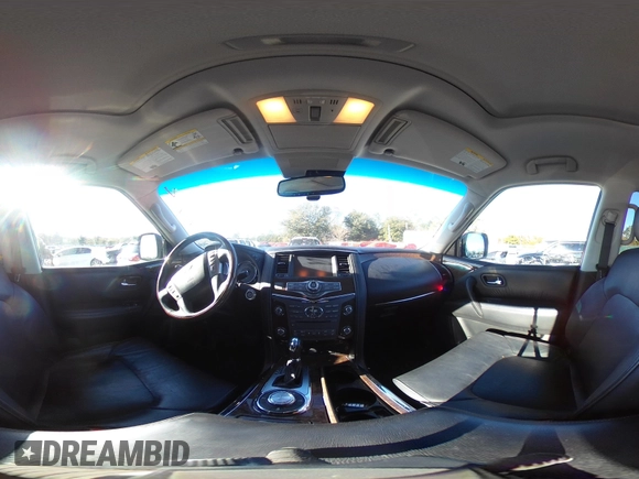 2017 Infiniti QX80 with VIN JN8AZ2NE8H9152064, listed as a IAAI auction lot 41356239 with 100,747 mi miles and . Bid and sale history available at DreamBid. Image 18.