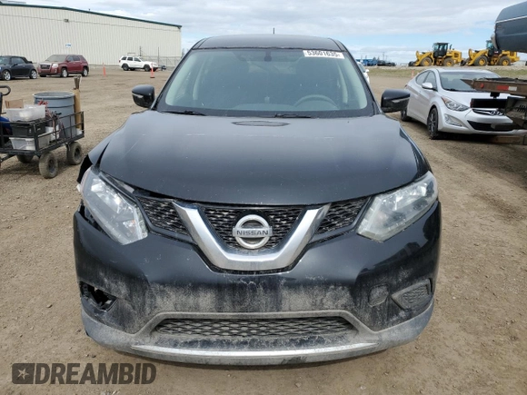 2014 Nissan Rogue SV with VIN 5N1AT2MT8EC779998, listed as a Copart auction lot 53601635 with 236,516 mi miles and Salvage Title. Bid and sale history available at carsss.com. Image 5.