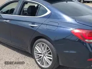 2020 Genesis G70 2.0T with VIN KMTG34LA5LU053373, listed as a Copart auction lot 61485275 with 59,966 mi miles and Salvage title. Bid and sale history available at DreamBid. Image 11.