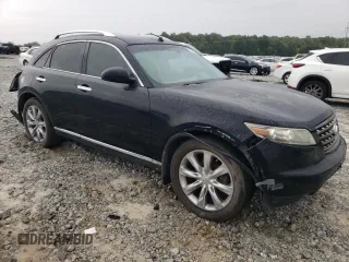 2008 Infiniti FX35 with VIN JNRAS08U48X103415, listed as a Copart auction lot 69342684 with 184,926 mi miles and Salvage Title. Bid and sale history available at carsss.com. Image 4.