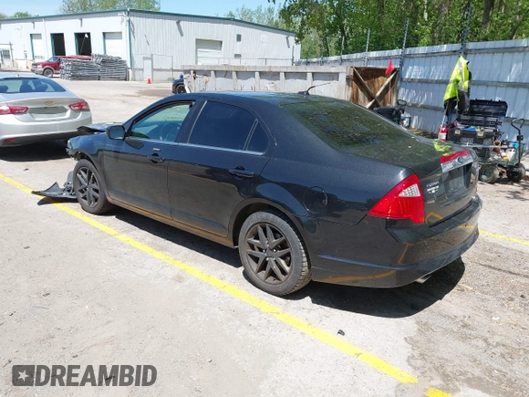 2012 Ford Fusion SEL with VIN 3FAHP0JGXCR412768, listed as a IAAI auction lot 42292499 with 125,843 mi miles and . Bid and sale history available at DreamBid. Image 3.