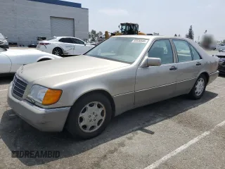 1994 Mercedes-Benz S 320 with VIN WDBGA32EXRA162522, listed as a Copart auction lot 55530585 with 83,025 mi miles and Clean Title. Bid and sale history available at DreamBid. Image 1.