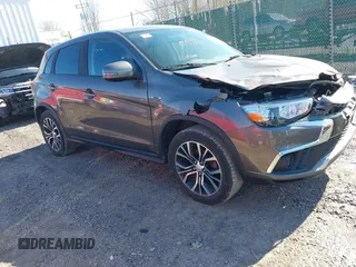 2019 Mitsubishi Outlander Sport ES 2.0 with VIN JA4AP3AU9KU028162, listed as a IAAI auction lot 41415978 with 85,976 mi miles. Bid and sale history available at carsss.com. Image 1.