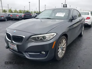2016 BMW 2 Series 228i with VIN WBA1F9C54GV544851, listed as a IAAI auction lot 42185358 with 100,951 mi miles and . Bid and sale history available at DreamBid. Image 2.