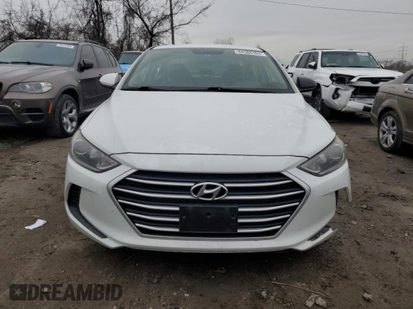2017 Hyundai Elantra SE with VIN 5NPD84LF9HH119536, listed as a Copart auction lot 84386104 with 91,672 mi miles and Salvage title. Bid and sale history available at DreamBid. Image 5.