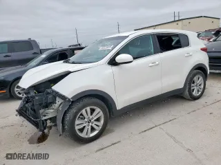 2018 Kia Sportage LX with VIN KNDPM3AC2J7474506, listed as a Copart auction lot 50223025 with 49753 miles and Salvage Title. Bid and sale history available at carsss.com. Image 1.