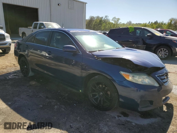 2010 Toyota Camry with VIN 4T1BF3EK8AU512792, listed as a Copart auction lot 53351495 with 220,165 mi miles and Salvage Title. Bid and sale history available at carsss.com. Image 4.