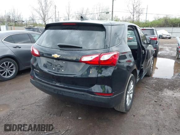 2020 Chevrolet Equinox LS with VIN 2GNAXHEV3L6284987, listed as a IAAI auction lot 41931605 with 77,134 mi miles. Bid and sale history available at carsss.com. Image 4.