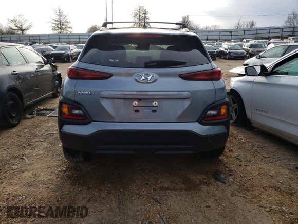 2020 Hyundai Kona SEL with VIN KM8K22AA8LU410091, listed as a Copart auction lot 71687962 with 39,990 mi miles. Bid and sale history available at carsss.com. Image 6.
