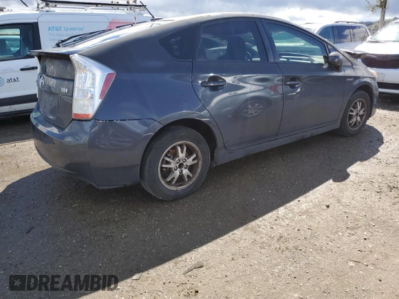 2010 Toyota Prius II with VIN JTDKN3DUXA1101549, listed as a Copart auction lot 49181375 with 148,962 mi miles and Salvage Title. Bid and sale history available at carsss.com. Image 3.