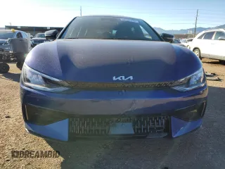 2023 Kia EV6 GT with VIN KNDC5DLE4P5122953, listed as a Copart auction lot 80656174 with 24,650 mi miles and Salvage Title. Bid and sale history available at carsss.com. Image 5.