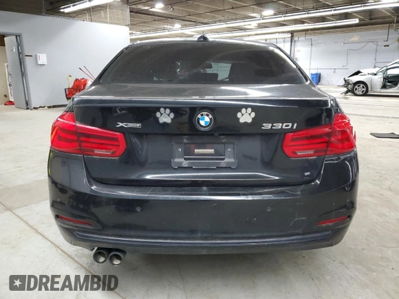 2017 BMW 3 Series 330i xDrive with VIN WBA8D9G37HNU62174, listed as a Copart auction lot 52691345 with 118,968 mi miles and Clean Title. Bid and sale history available at carsss.com. Image 6.